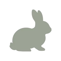 Rabbit silhouette